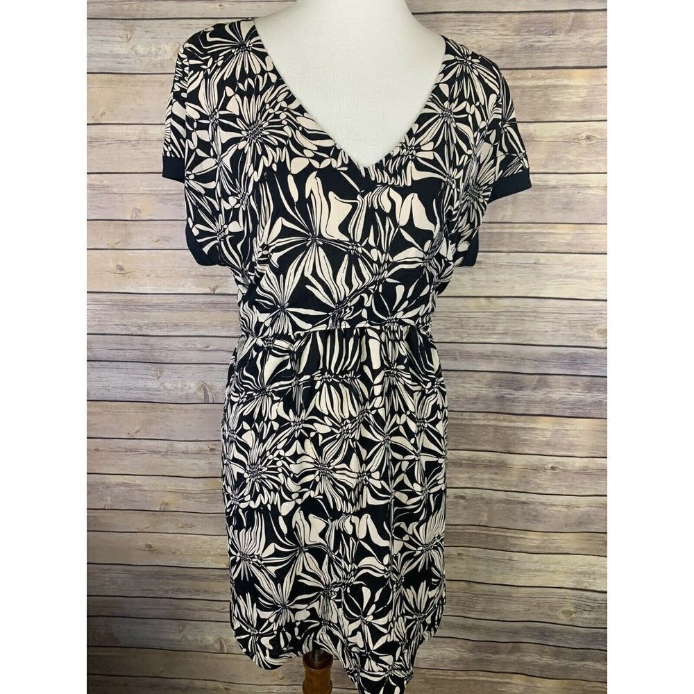 Postmark Anthropologie S Gathered Sonata Black Tan
